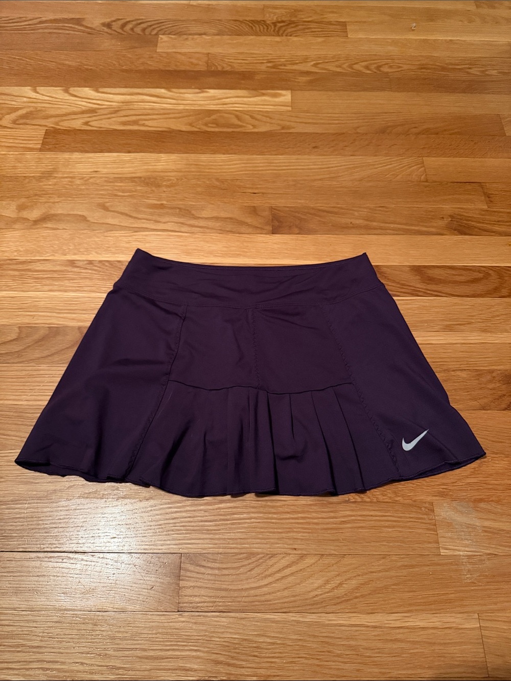 Nike Women's Deep Purple Pleated Athletic Skirt